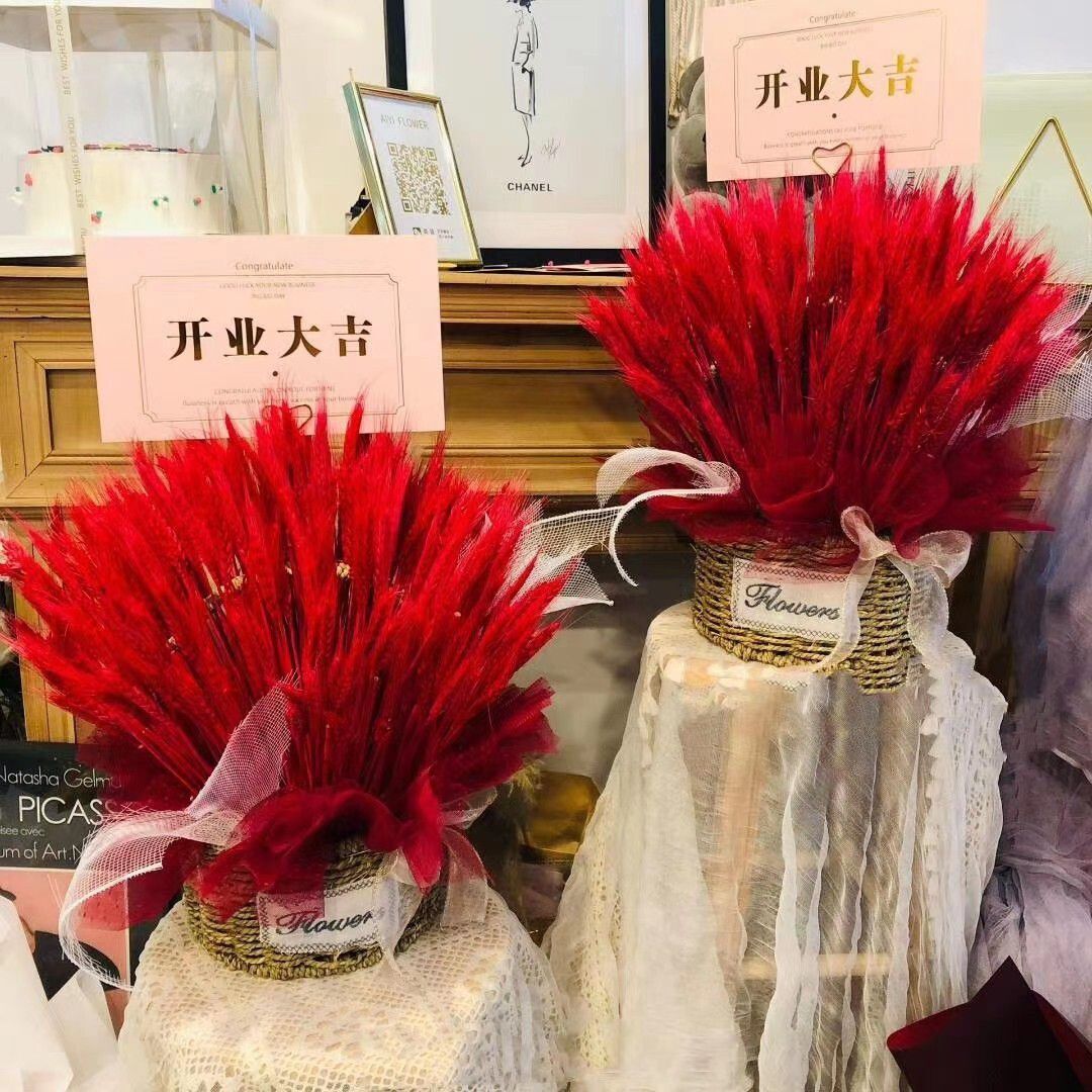 干花大麦麦穗干花开业花篮大麦装饰麦穗干花批发详情图27