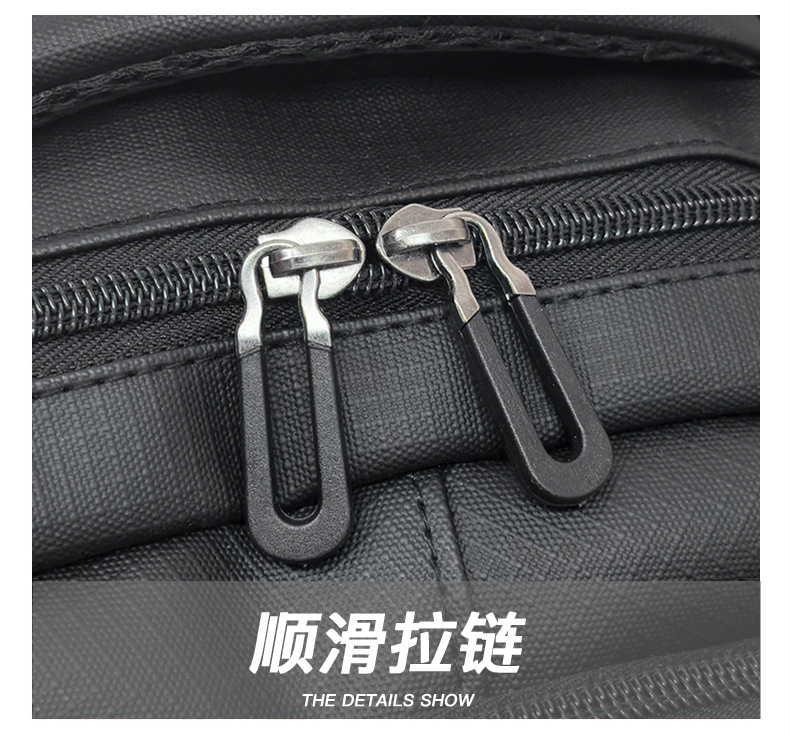 ins简约休闲百搭大容量大学生书包电脑背包男士出差通勤双肩包详情图30