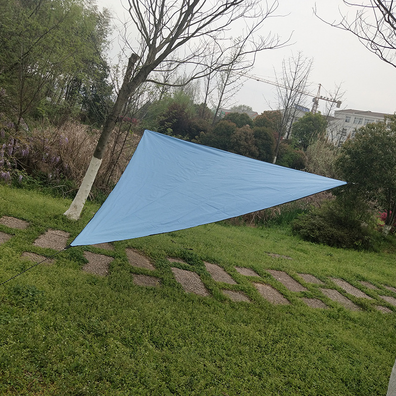 蓝色实景图
