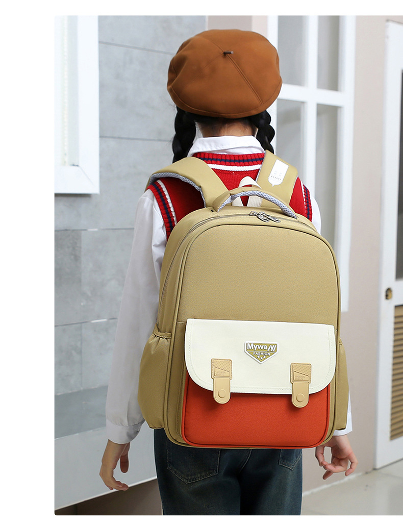 小学生书包定制logo培训班广告包儿童背包大容量牛津布幼儿园书包详情图22