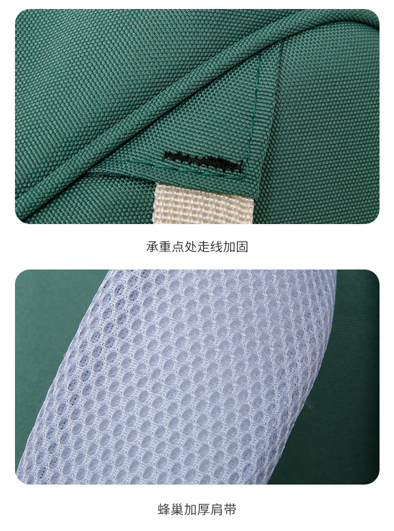 小学生书包定制logo培训班广告包儿童背包大容量牛津布幼儿园书包详情图18