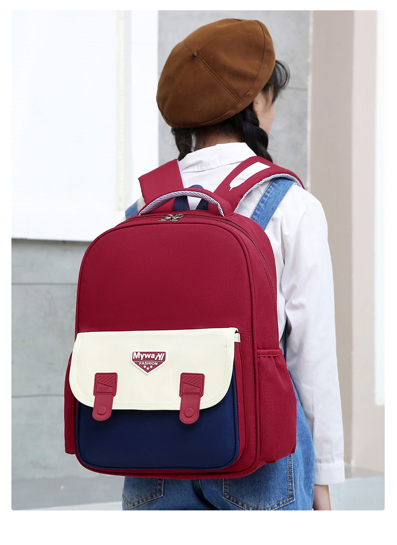 小学生书包定制logo培训班广告包儿童背包大容量牛津布幼儿园书包详情图24