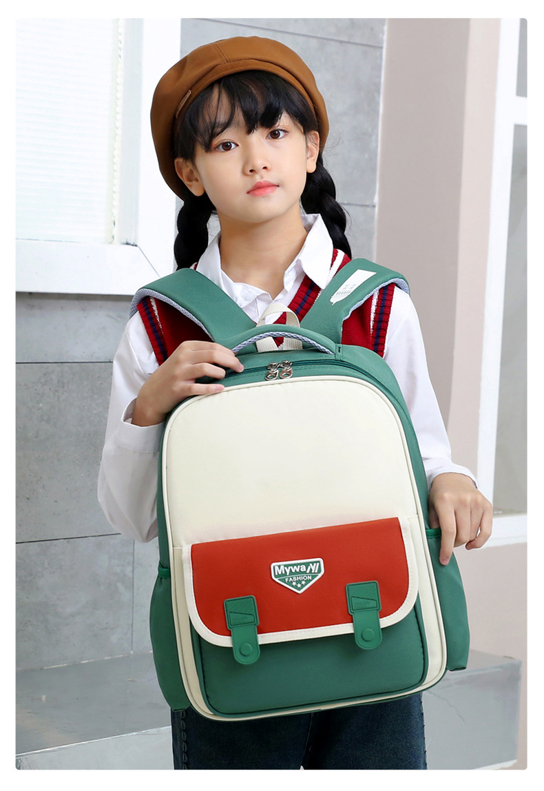 小学生书包定制logo培训班广告包儿童背包大容量牛津布幼儿园书包详情图21