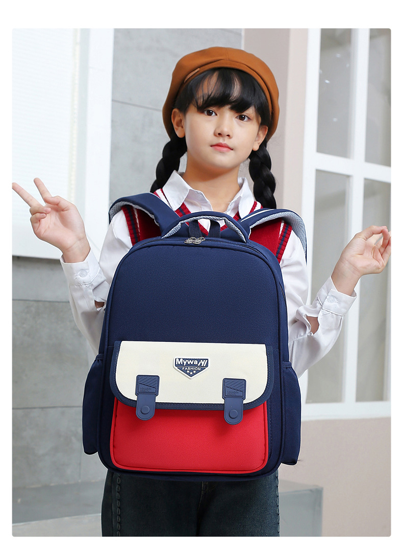 小学生书包定制logo培训班广告包儿童背包大容量牛津布幼儿园书包详情图26