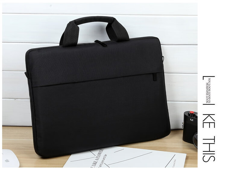 笔记本电脑包手提15.6英寸公文包防泼水商务单肩斜跨背包详情图18