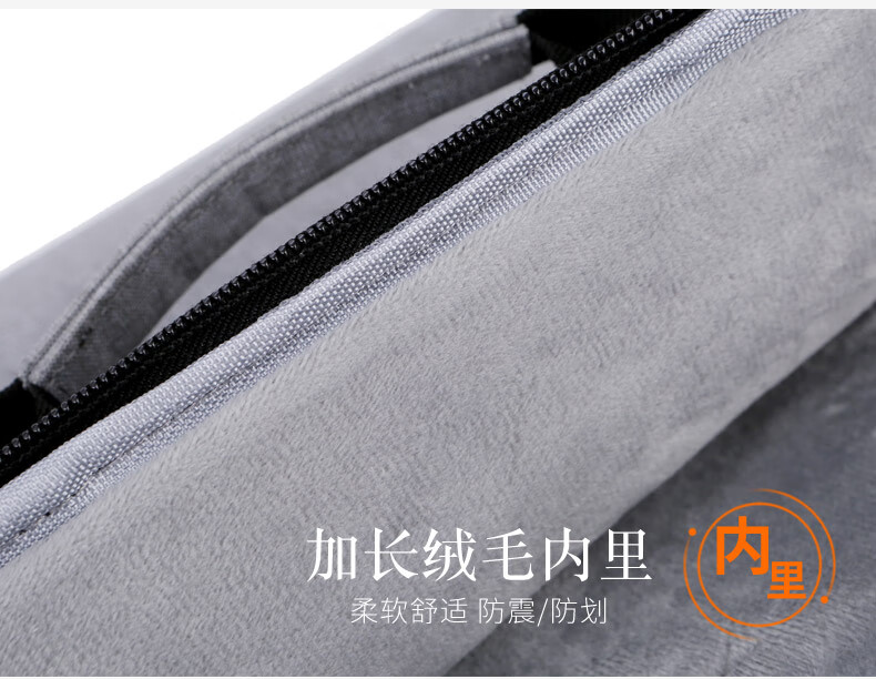 笔记本电脑包手提15.6英寸公文包防泼水商务单肩斜跨背包详情图8