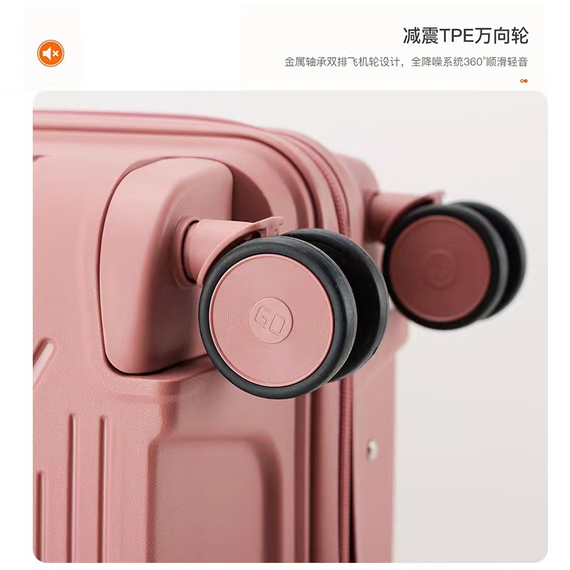 跨境时尚PP拉杆箱新款旅行24寸行李箱三件套静音万向轮20寸登机箱详情图5