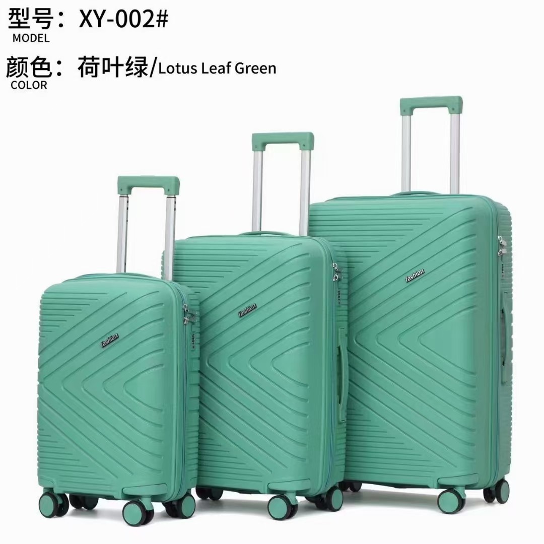 跨境时尚PP拉杆箱新款旅行24寸行李箱三件套静音万向轮20寸登机箱详情图12