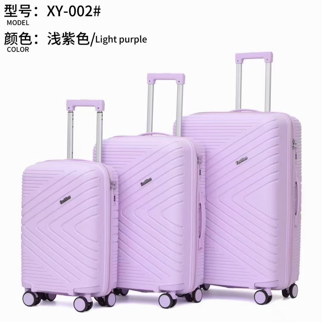 跨境时尚PP拉杆箱新款旅行24寸行李箱三件套静音万向轮20寸登机箱详情图11