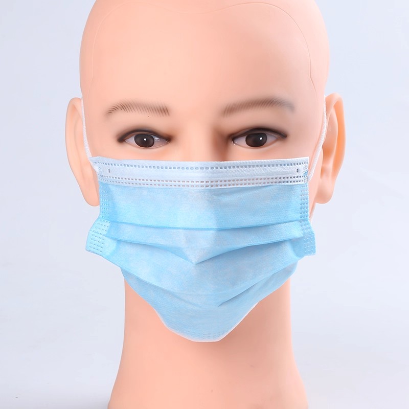 三层加厚一次性口罩防尘防飞沫舒适透气成人男女平面口罩加厚款式详情图3