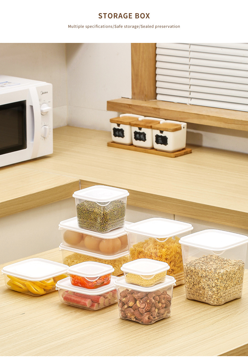 Y ZT2221 食品保鲜盒方便开合不易漏不串味密封可微波炉加热饭盒详情图12