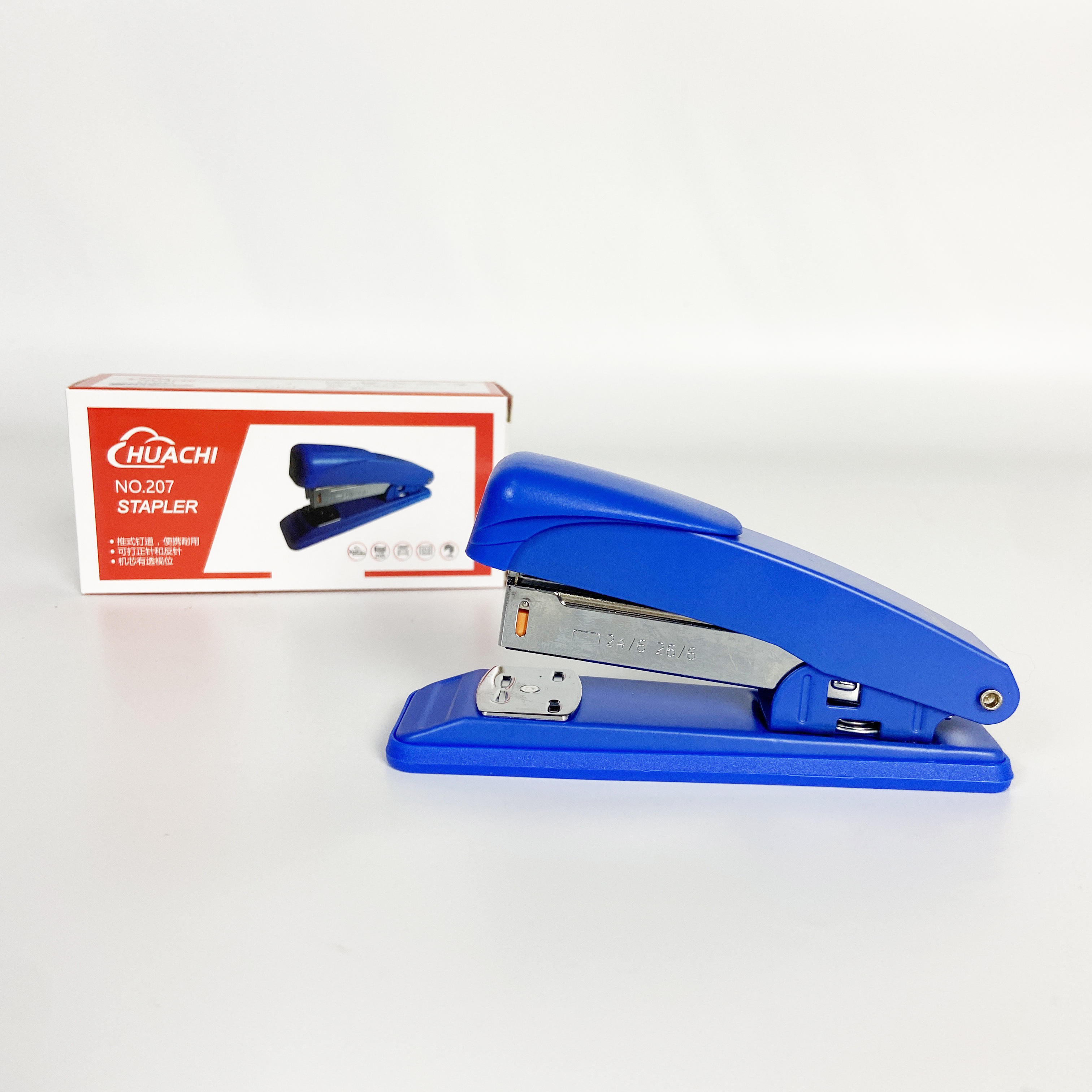 商务办公订书机 迷你学生订书机批发 轻便型装订机 文具