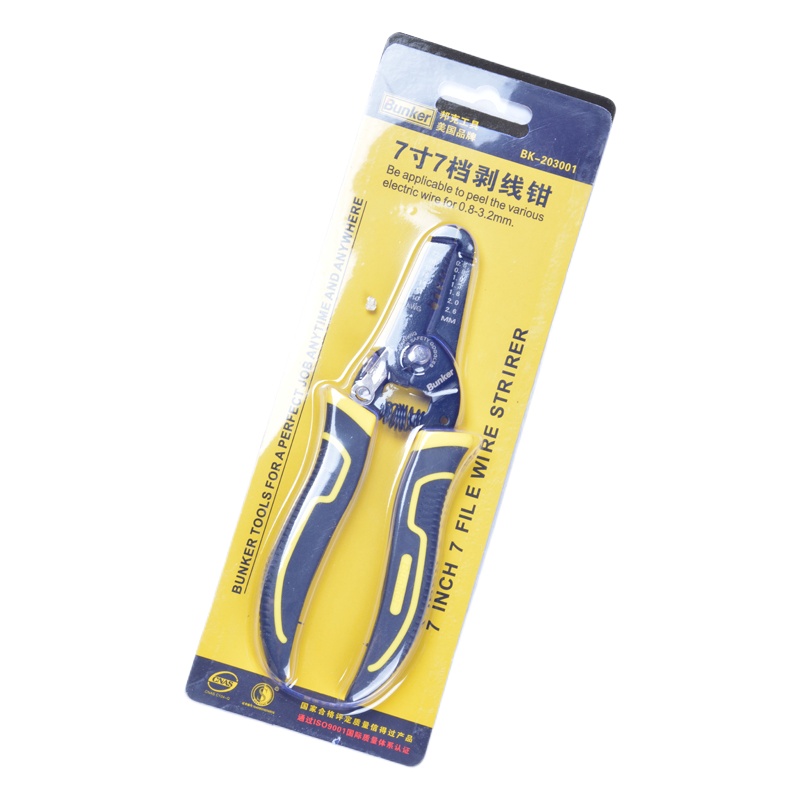 邦克7寸7档剥线钳 邦克7寸7档剥线钳