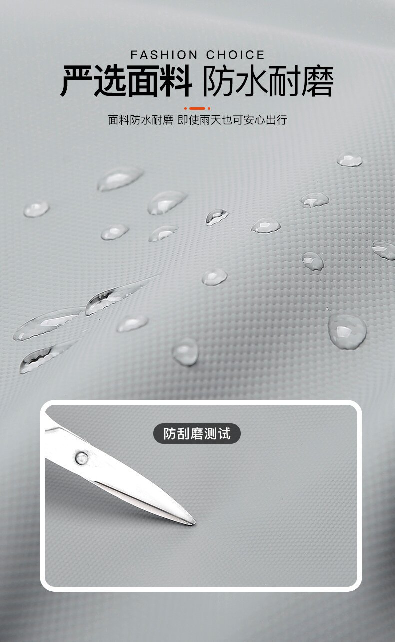 学生书包批发牛津布韩版双肩包大容量男士褶皱休闲旅行电脑背包详情图3