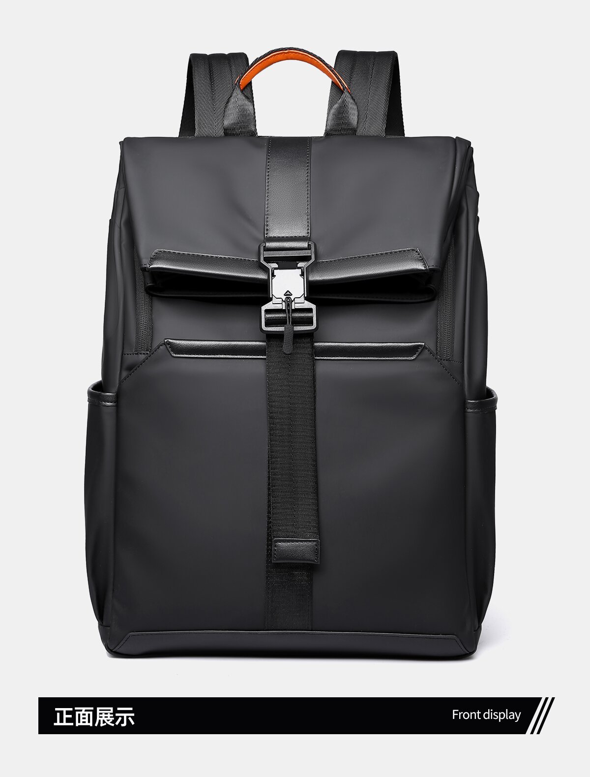 休闲通勤背包男士双肩包大容量电脑包男生户外运动旅行包书包防水详情图31