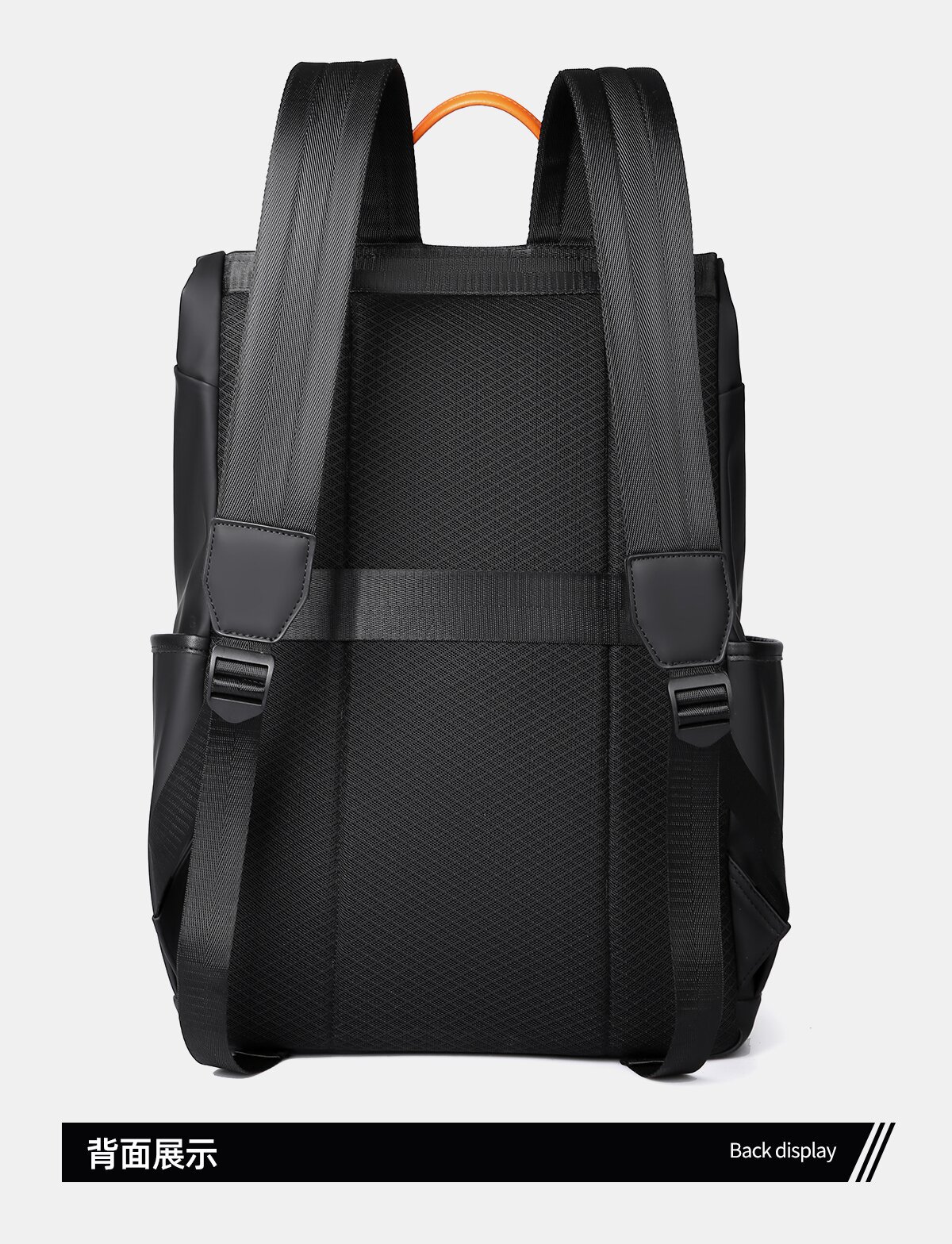 休闲通勤背包男士双肩包大容量电脑包男生户外运动旅行包书包防水详情图34