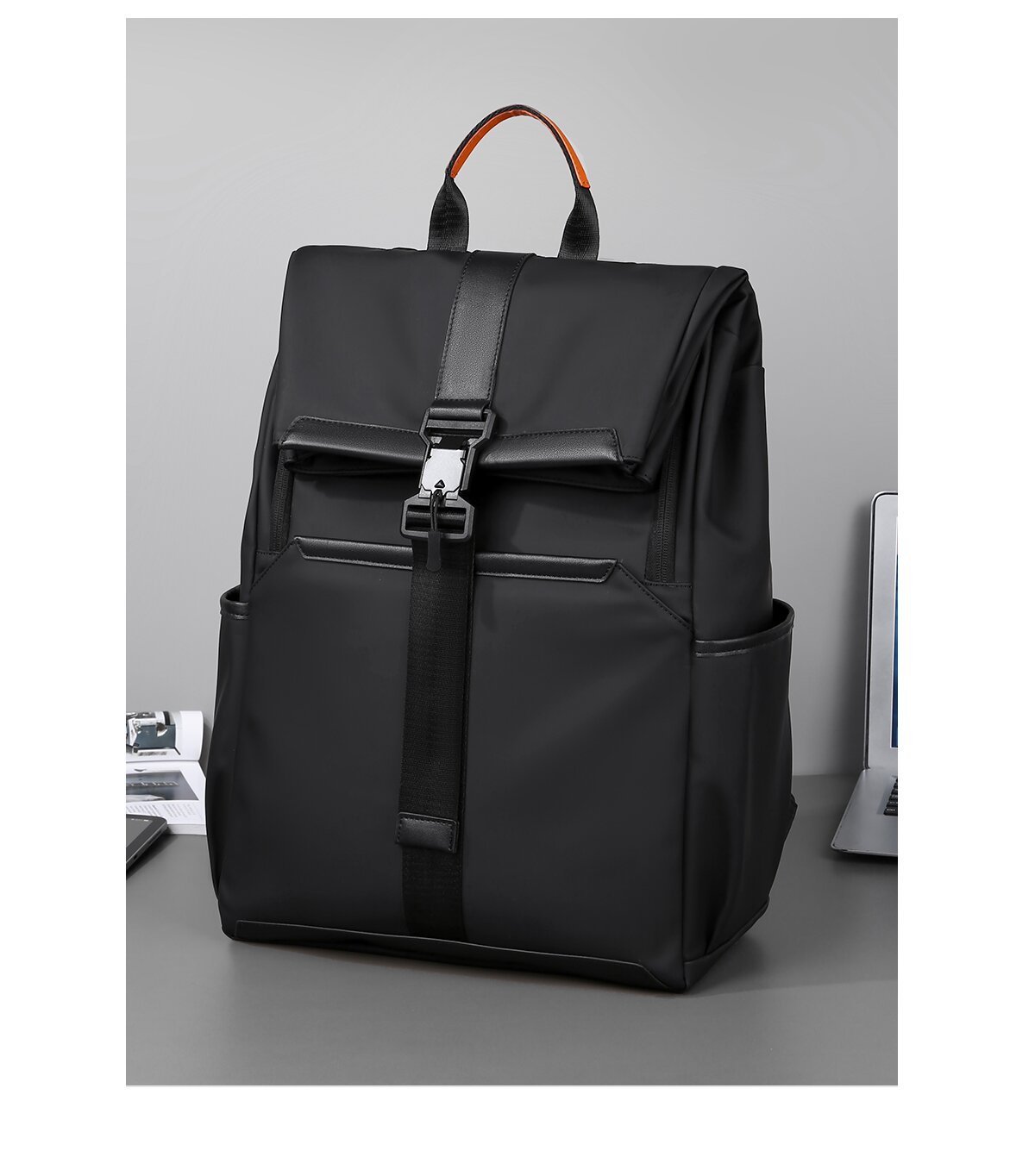 休闲通勤背包男士双肩包大容量电脑包男生户外运动旅行包书包防水详情图25