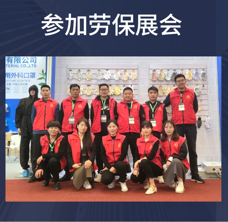 劳保手套批发斜纹帆布手套双层加固耐磨耐油短款焊工电焊工作手套详情图12