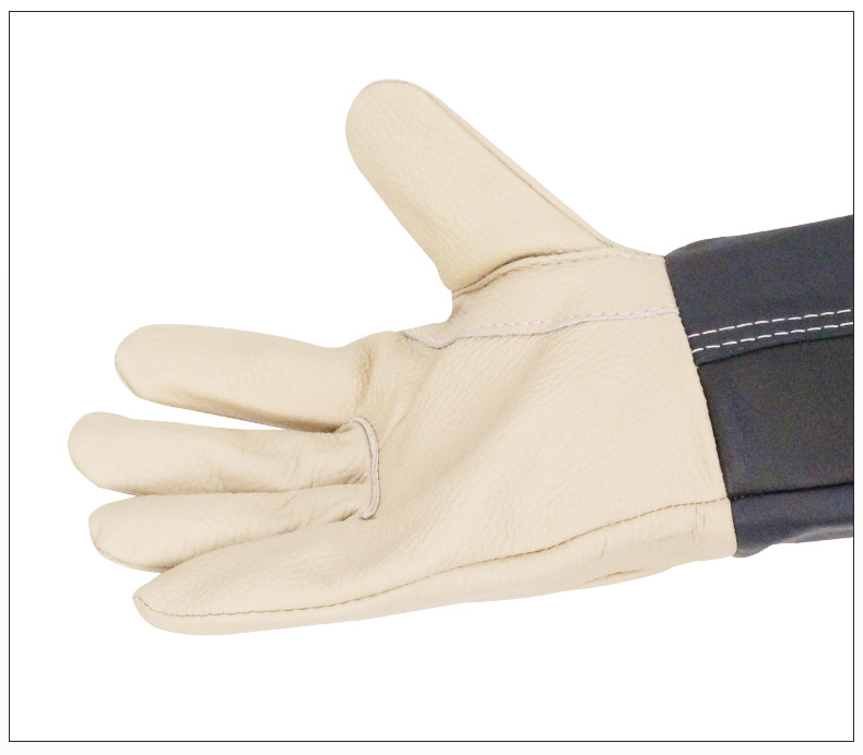 电焊手套耐磨焊工批发头层牛皮长款劳保防护厂家防烫烧焊防割详情图14