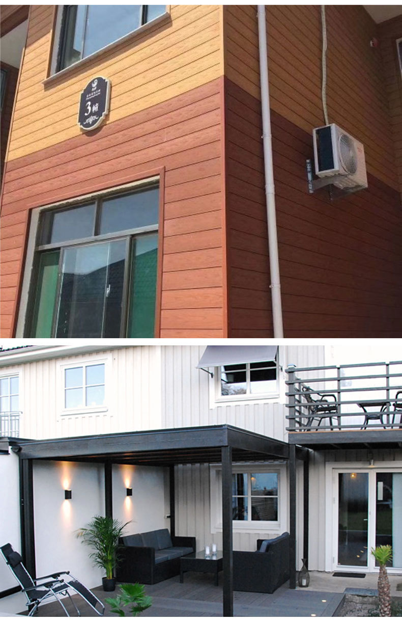 WPC室外木塑墙板别墅凉亭浮雕围栏耐晒PVC塑木户外护墙板外挂板详情图16