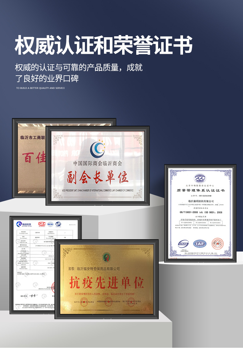 厂家批发焊工手套白甲布护指皮加固加厚耐磨隔热工作焊工帆布手套详情图13