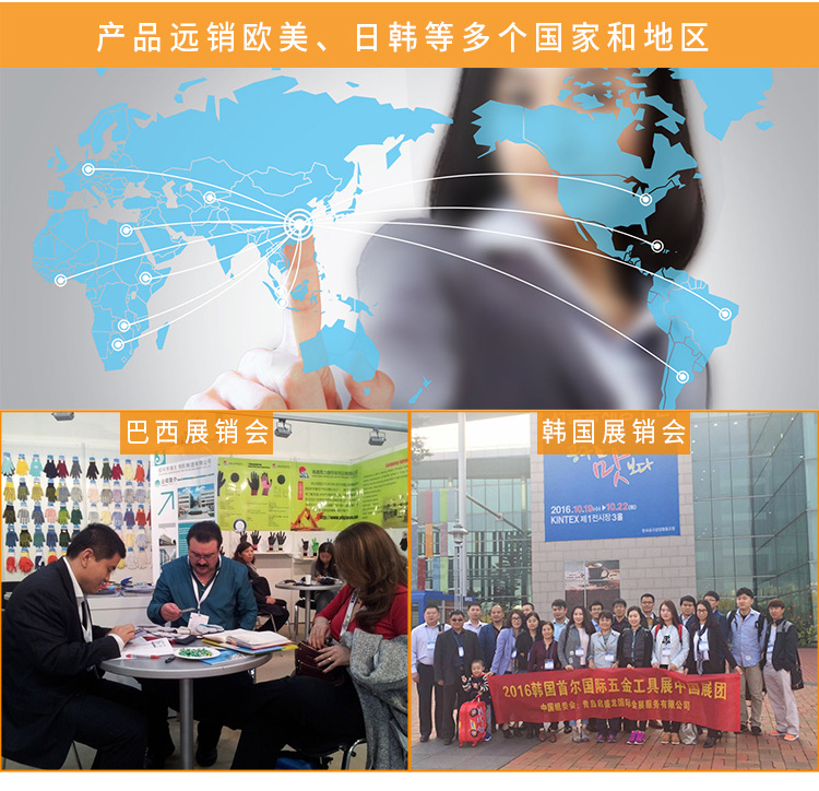 挂胶手套园艺批发PVC小平挂中半挂大半全十三针浸胶手套手部防滑详情图14