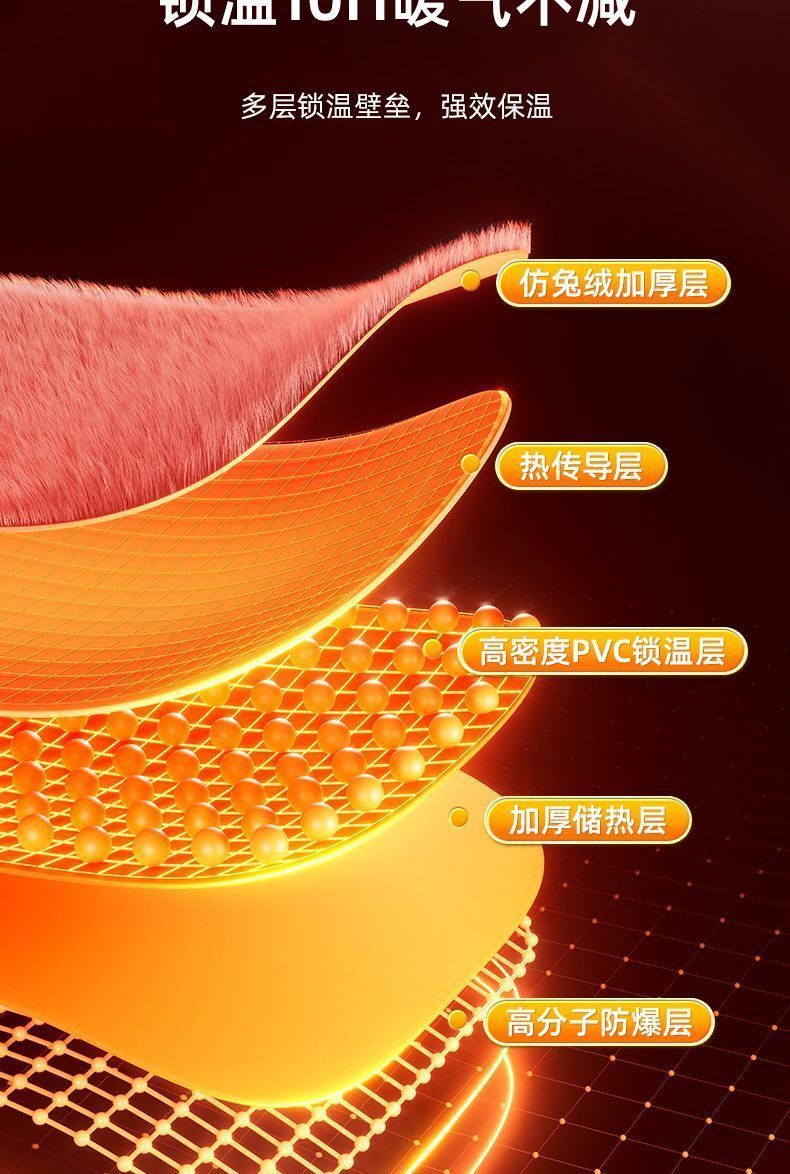 新款热水袋注水式女生暖手袋热敷肚子床边毯床边毯床边毯床边毯#详情图11