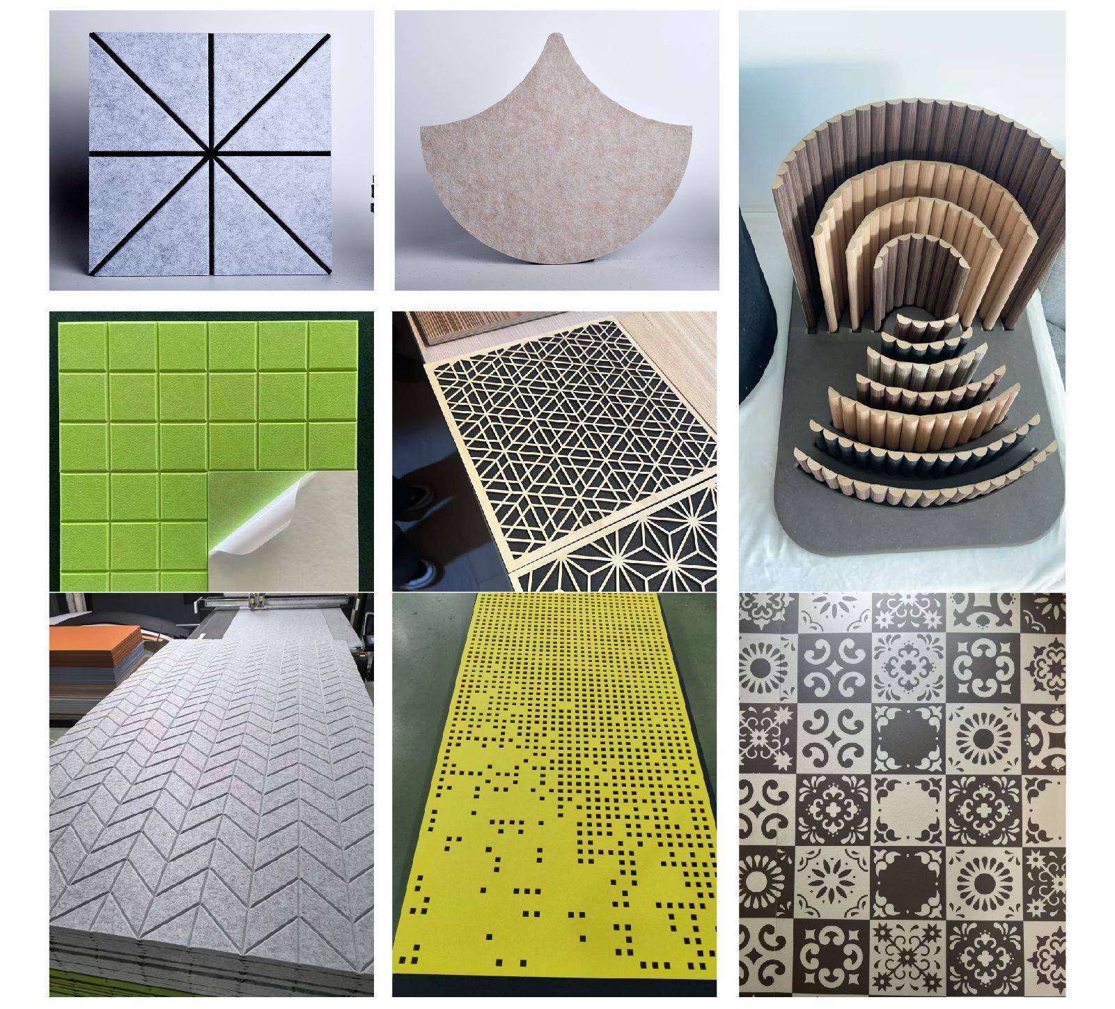 聚酯纤维吸音板隔音板自粘墙贴卧室音乐房KTV家用墙体超强消音棉详情图12