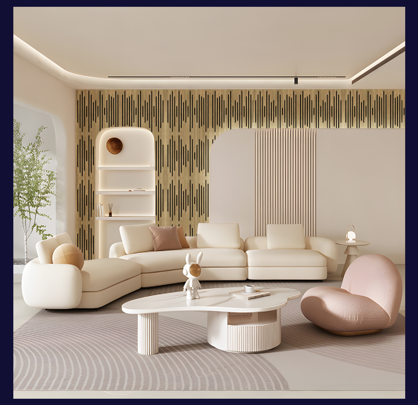 聚酯纤维吸音板隔音板自粘墙贴卧室音乐房KTV家用墙体超强消音棉详情图23