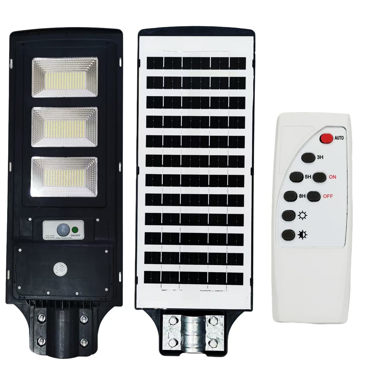 led一体太阳能照明路灯户外庭院灯人体感应天黑自动亮防水防雷详情图7