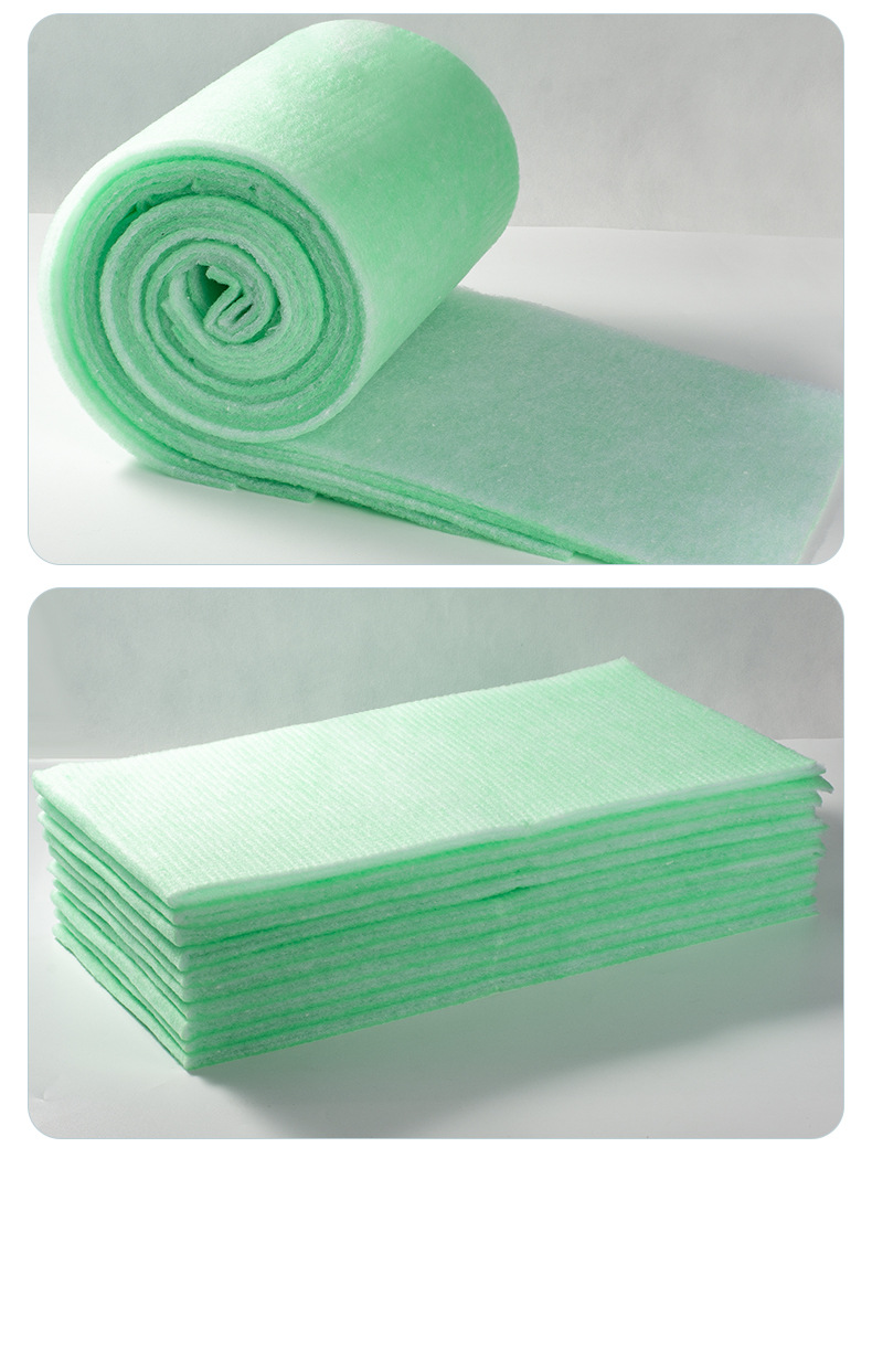 过滤棉加厚鱼缸高密度水族箱材鱼池净水绿白棉过滤材料棉材详情图11