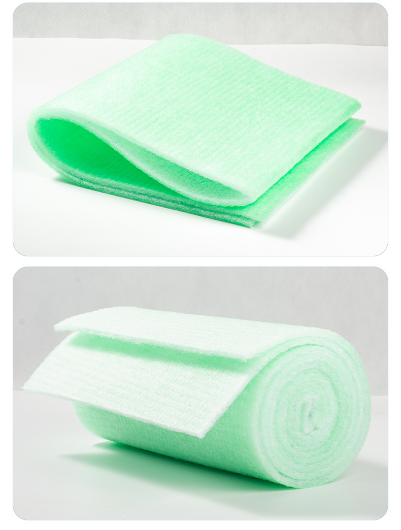 过滤棉加厚鱼缸高密度水族箱材鱼池净水绿白棉过滤材料棉材详情图9