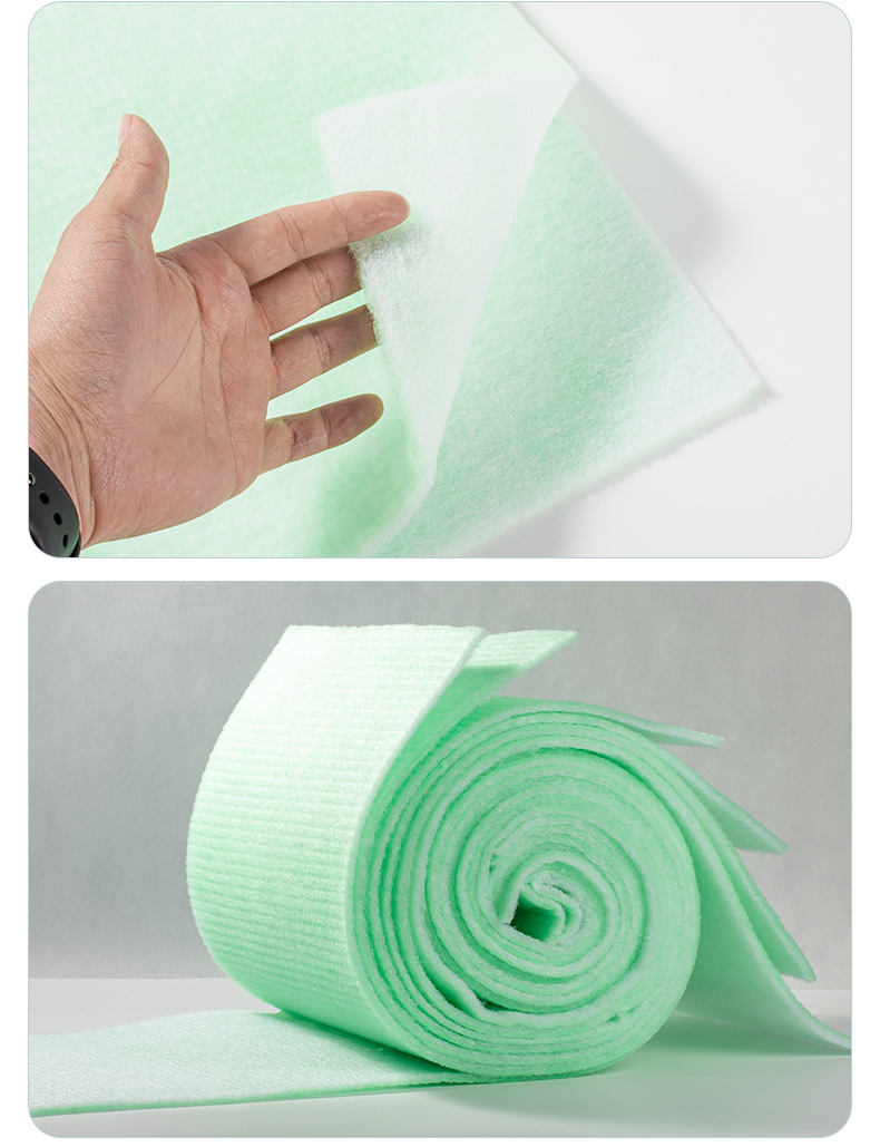 过滤棉加厚鱼缸高密度水族箱材鱼池净水绿白棉过滤材料棉材详情图10