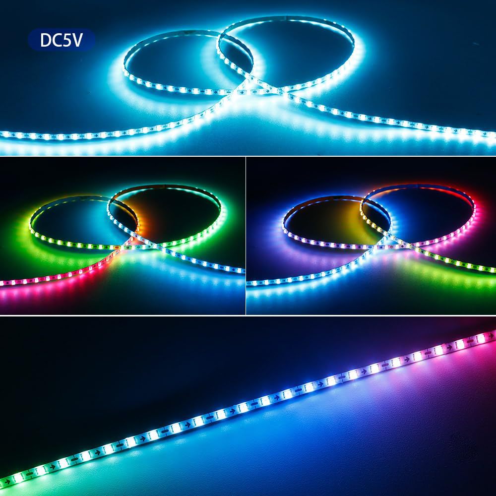 led灯条超省电汽车氛围灯LED幻彩灯带电竟房氛围感神器批发详情图1