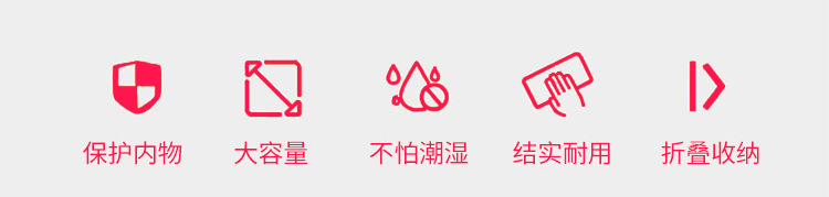 批发加厚无纺布搬家袋棉 被衣物整理收纳袋 覆膜印花手提行李袋详情图7