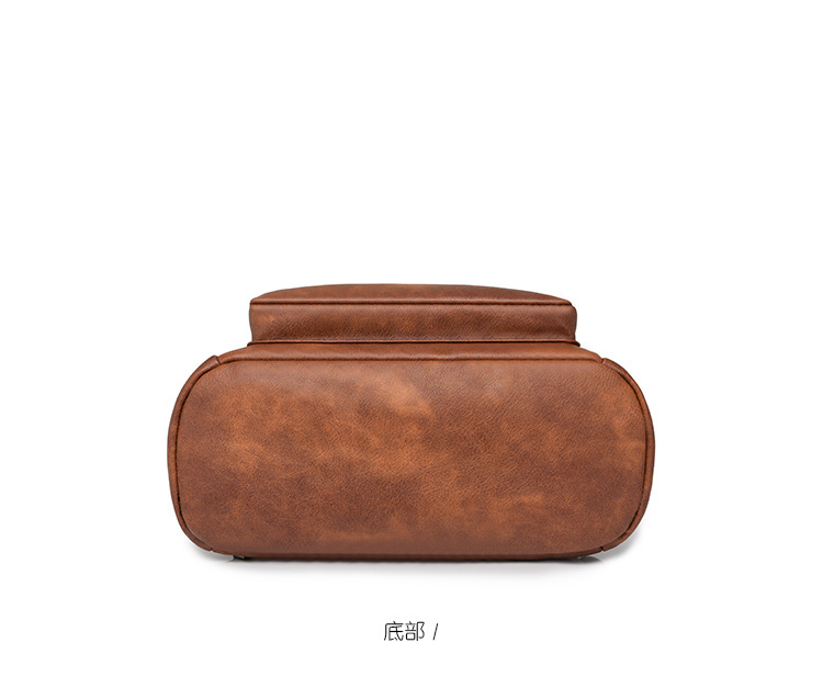 冬季新款欧美复古时尚女士双肩包大容量双肩包女士背包批发详情图14