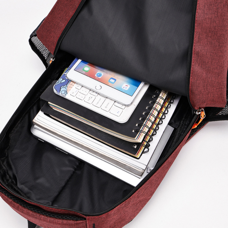 2024新款背包男士商务双肩包时尚潮流初中学生书包休闲旅行电脑包详情图26