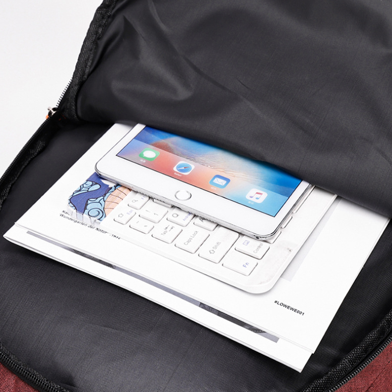 2024新款背包男士商务双肩包时尚潮流初中学生书包休闲旅行电脑包详情图24