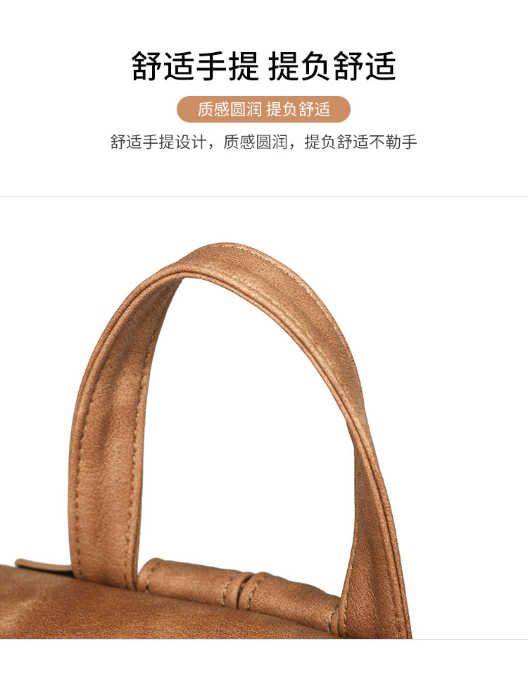 新款包包跨境女士双肩包大容量套包 复古子母包女包套装批详情图22