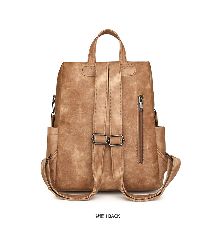 新款包包跨境女士双肩包大容量套包 复古子母包女包套装批详情图12