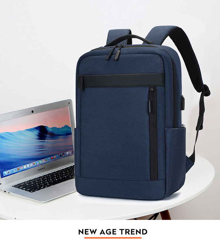 多隔层户外复古帆布包双肩包男士旅行书包大容量电脑背包现货代发详情图18