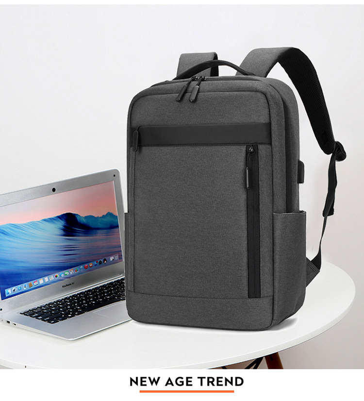 多隔层户外复古帆布包双肩包男士旅行书包大容量电脑背包现货代发详情图20