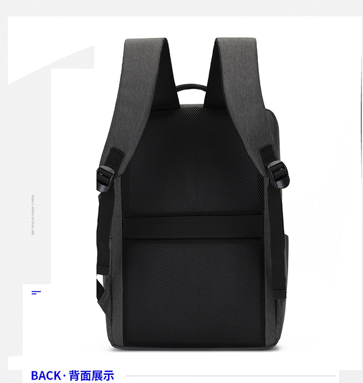 多隔层户外复古帆布包双肩包男士旅行书包大容量电脑背包现货代发详情图42