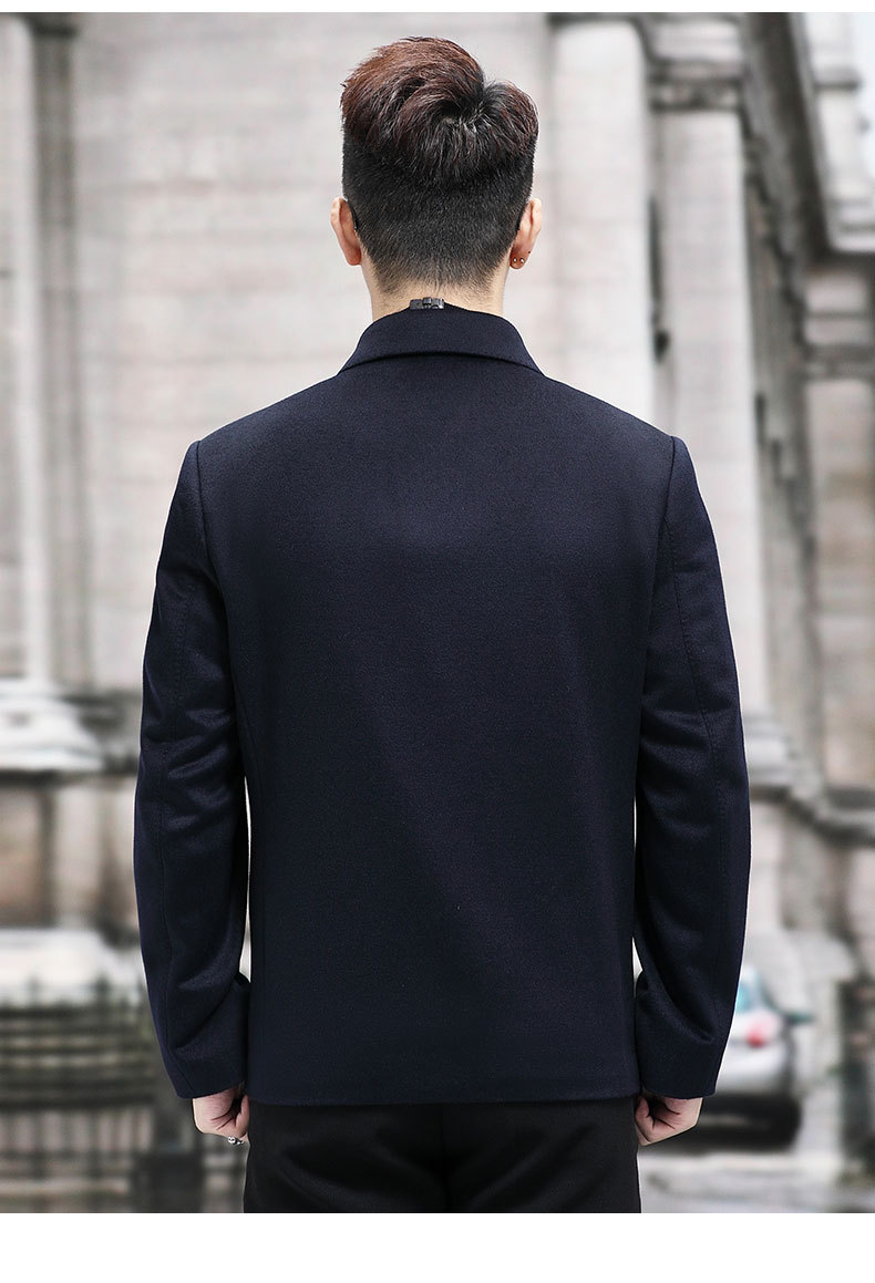 男式秋季新款80%绵羊毛20%山羊绒中老年商务夹克外套男批发Y88522 男外套详情图16