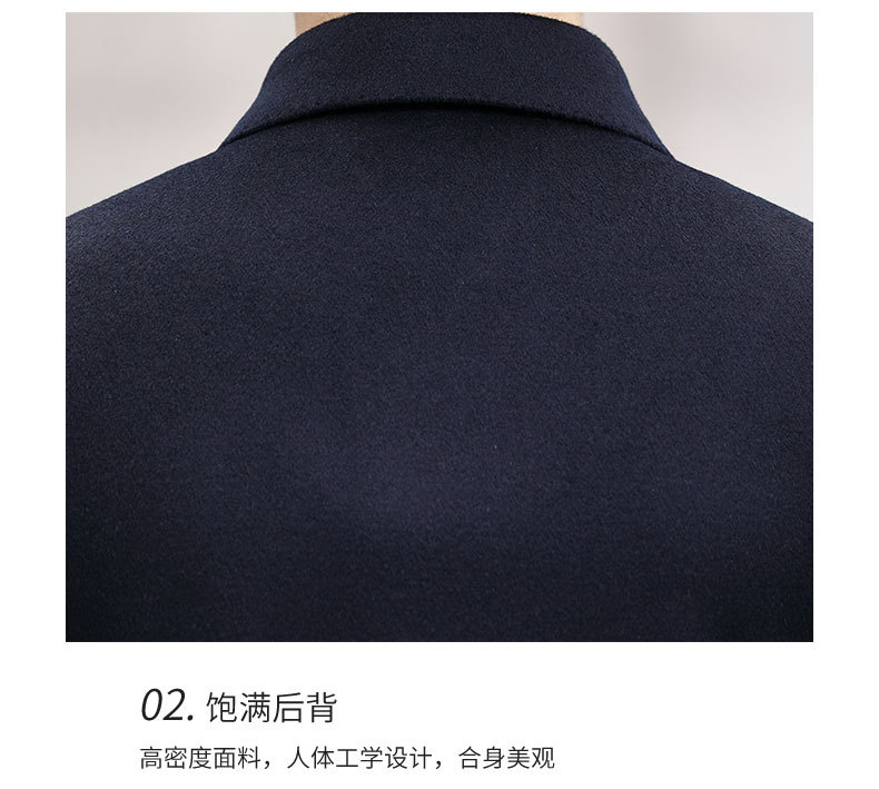男式秋季新款80%绵羊毛20%山羊绒中老年商务夹克外套男批发Y88522 男外套详情图18