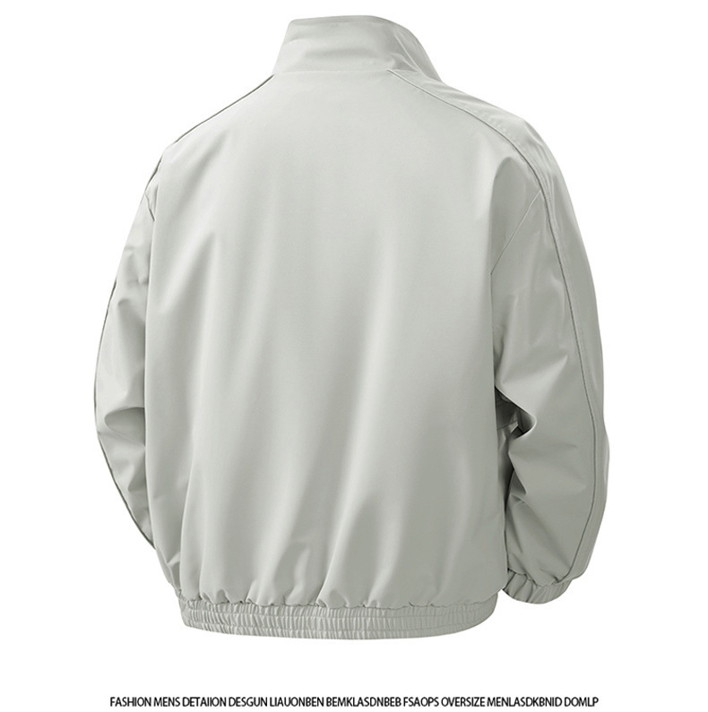 秋季潮牌美式工装夹克男士日系翻领外套大码8XL胖子宽松休闲跨境 男式夹克详情图13