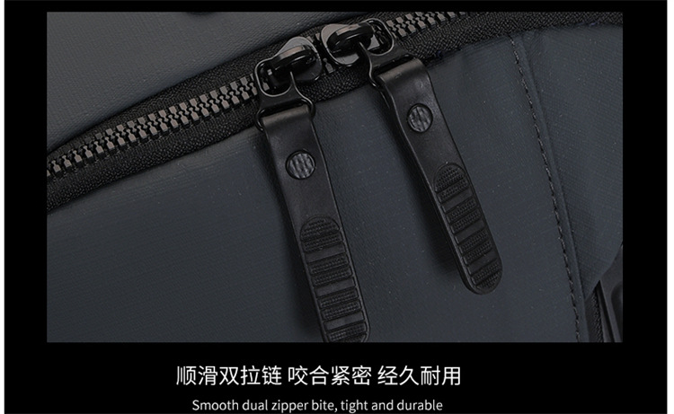 跨境双肩包男士大容量商务出差短途旅行李包可扩容多功能电脑背包详情图18