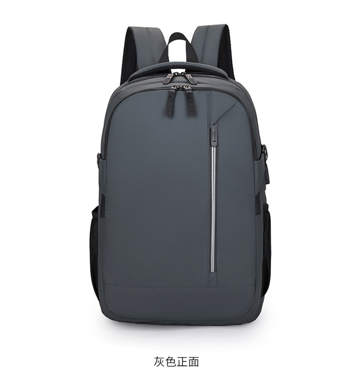 跨境双肩包男士大容量商务出差短途旅行李包可扩容多功能电脑背包详情图12