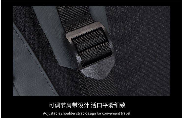 跨境双肩包男士大容量商务出差短途旅行李包可扩容多功能电脑背包详情图19