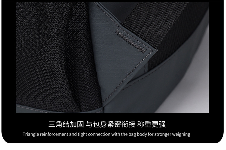 跨境双肩包男士大容量商务出差短途旅行李包可扩容多功能电脑背包详情图20